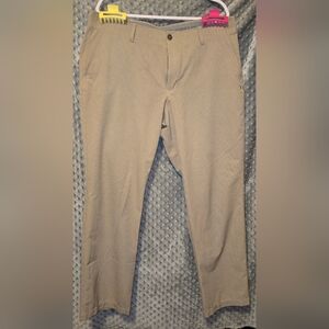 Under Armour Tan Men's Sport Golf Outdoor Pants Breathable Stretch Mesh 40x32
